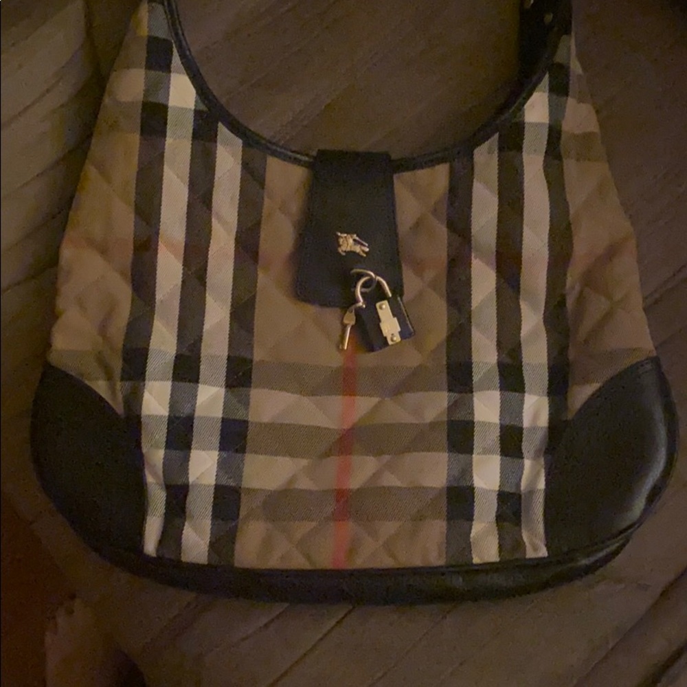 Burberry Signature Plaid  Shoulder Bag
